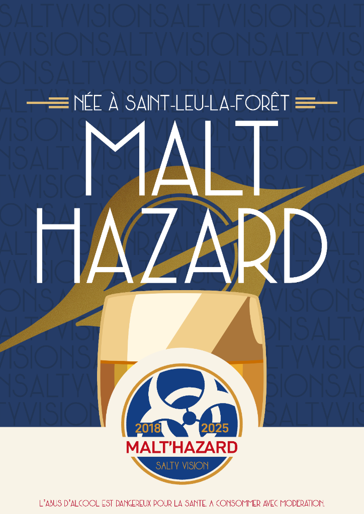 Affiche officielle Malt’Hazard — Née à Saint-Leu-la-Forêt
